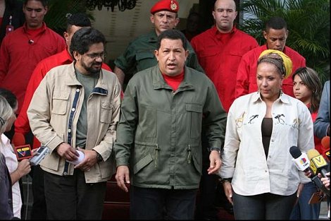 Resultado de imagen para CHAVEZ Y LAS FARC
